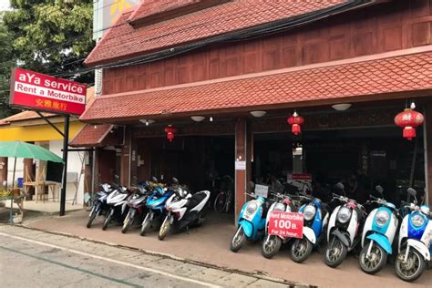 chiang mai motorbike rental.